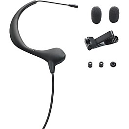 Audio-Technica BP893c MicroEarset Headset Condenser Mic for Wireless Systems AT Unipak Black