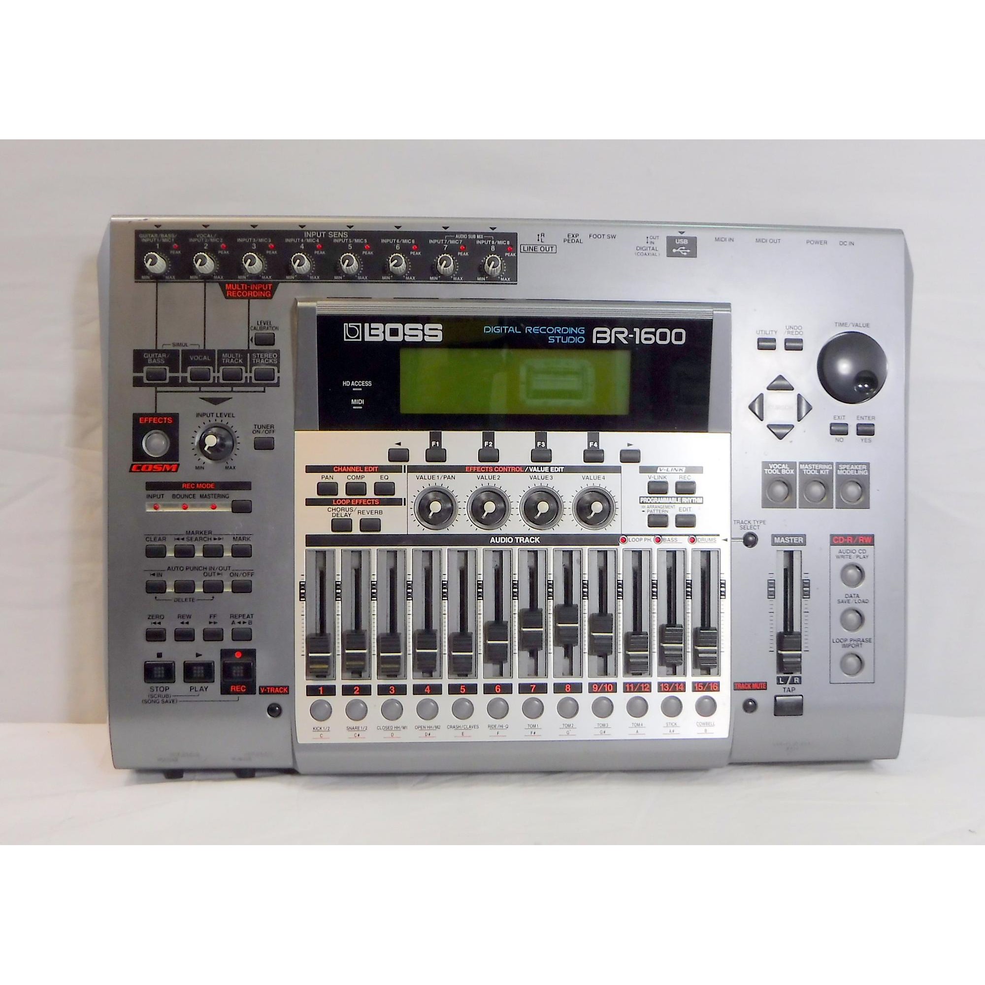 Used Boss BR1600CD MultiTrack Recorder Guitar Center