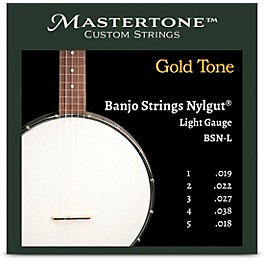 Gold Tone BSN-L Nylgut Light Gauge Banjo Strings