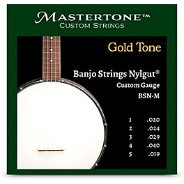 Gold Tone BSN-M Nylgut Medium Guage Banjo Strings