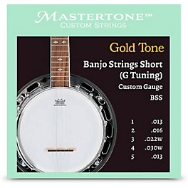 Gold Tone BSS Short (G Tuning) Banjo Strings