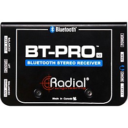 Open Box Radial Engineering BT-Pro V2 Stereo Bluetooth Direct Box Level 1