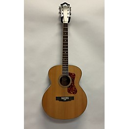 Used Guild BT258E Deluxe Westerly Collection 8-String Baritone Jumbo Acoustic Electric Guitar