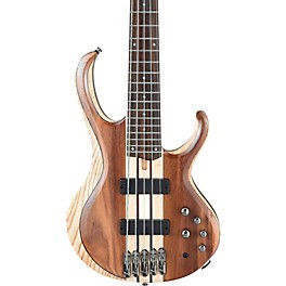 Blemished Ibanez BTB745 5-String Electric Bass Guitar Level 2 Low Gloss Natural 197881139742