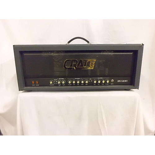 Used Crate BV120H Blue Voodoo 120W Tube Guitar Amp Head Guitar Center