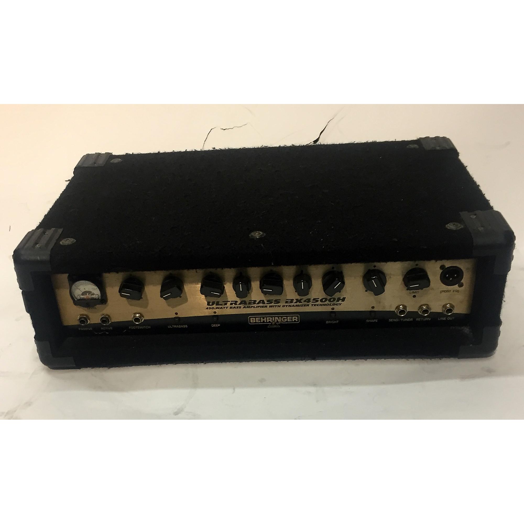 Used Behringer BX4500H 450W Bass Amp Head Guitar Center