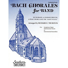 Southern Bach Chorales for Band (B-Flat Tenor Saxophone) Concert Band Level 3 Arranged by Richard E. Thurston