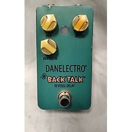 Used Danelectro Back Talk Reverse Delay Effect Pedal