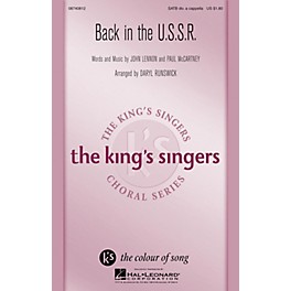 Hal Leonard Back in the U.S.S.R. SATB DV A Cappella by The King's Singers arranged by Daryl Runswick