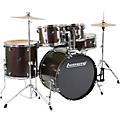 Ludwig BackBeat Complete 5-Piece Drum Set With Hardware and Cymbals - Metallic Purple Mist