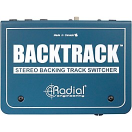 Radial Engineering Backtrack, Stereo Audio Switcher