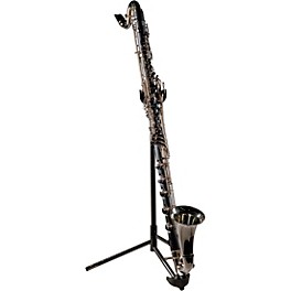 Backun Backun Alpha Low C Synthetic Bass Clarinet with Nickel Plated Keys, 2-Piece Neck, Backpack Case