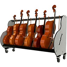 A&S Crafted Products Band Room 6 Cello Storage Rack