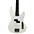 Schecter Guitar Research Banshee 4-String Short Scale Electric Bass Guitar Olympic White White Pearloid Pickguard