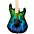 Kramer Baretta "Viper" Custom Graphic Electric Guitar Snakeskin Green Blue Fade