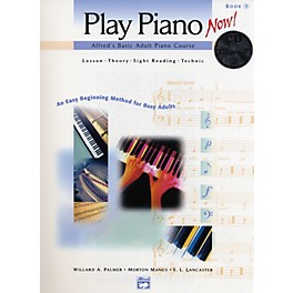 Alfred Basic Adult Play Piano Now!  Book 1 with CD