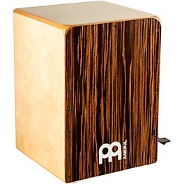 Open Box MEINL Bass Cajon with Snare Pedal and Ebony Frontplate