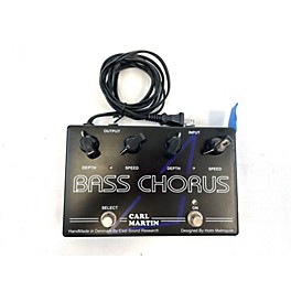 Used Carl Martin Bass Chorus Bass Effect Pedal