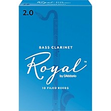 Rico Royal Bass Clarinet Reeds, Box of 10