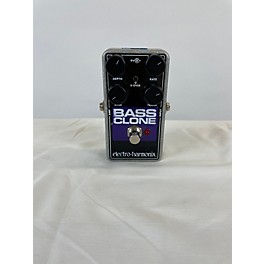 Used Electro-Harmonix Bass Clone Analog Chorus Bass Effect Pedal