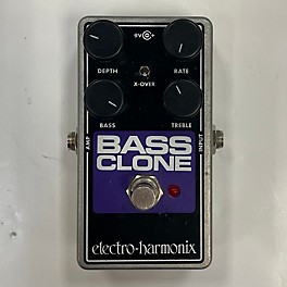 Used Electro-Harmonix Bass Clone Analog Chorus Bass Effect Pedal