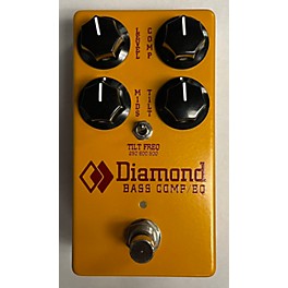 Used DIAMOND PEDALS Bass Comp Eq Optical Effect Pedal