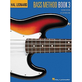 Hal Leonard Bass Method 3 - 2nd Edition Book