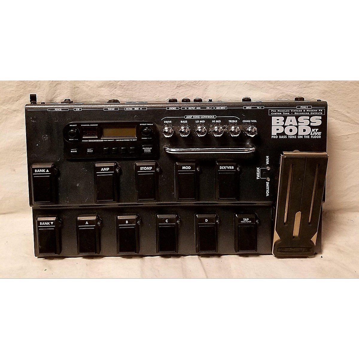 Used Line 6 Bass Pod XT Live Bass Effect Pedal Guitar Center