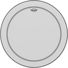 Remo Bass, Powerstroke 3, Coated, 23" Diameter, 2-1/2" White FALAM Patch
