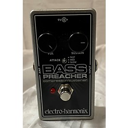 Used Electro-Harmonix Bass Preacher Compressor/sustainer Effect Pedal