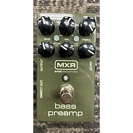 Used MXR Bass Preamp Bass Effect Pedal