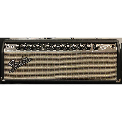 Used Fender Bassman 500 Bass Amp Head Guitar Center