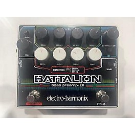 Used Electro-Harmonix Battalion Bass Preamp And DI Pedal Bass Effect Pedal