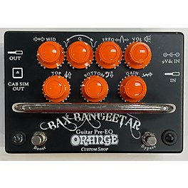 Used Orange Amplifiers Bax Bangeetar Guitar Pre-EQ Effect Pedal