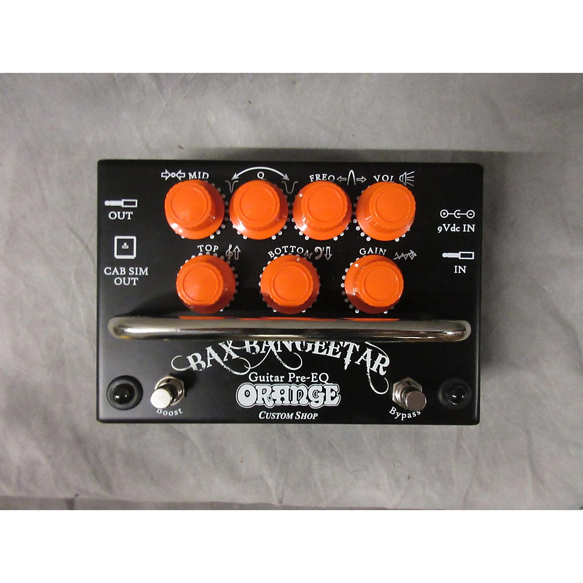 Used Orange Amplifiers Bax Bangeetar Pre Eq Effect Pedal Guitar Center