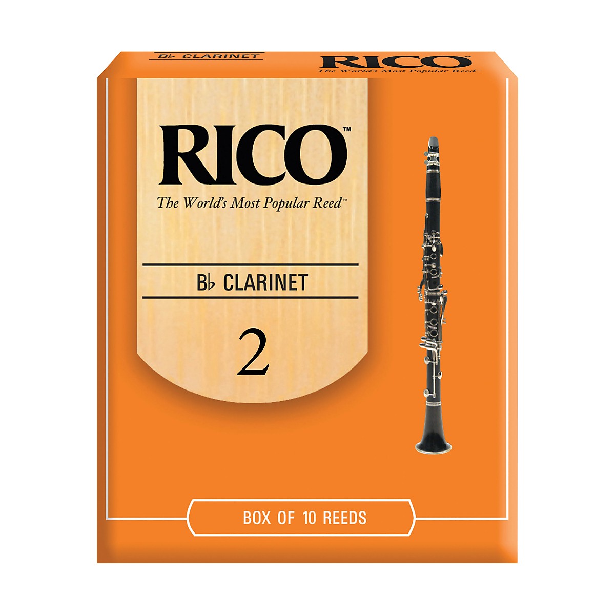 Rico Bb Reeds Strength 2 Box of 10 Guitar Center