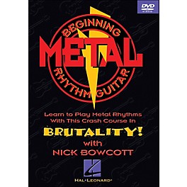 Hal Leonard Beginning Metal Guitar (DVD)