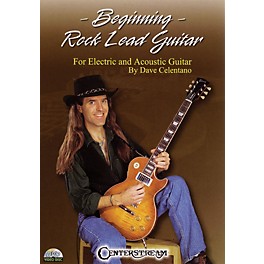 Centerstream Publishing Beginning Rock Lead Guitar Instructional/Guitar/DVD Series DVD Written by Dave Celentano