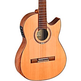 Blemished Ortega Ben Woods Flametal-Two Signature Flamenco Guitar Level 2 Natural 194744840210