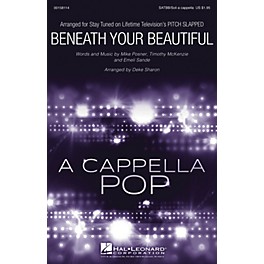 Hal Leonard Beneath Your Beautiful (from Pitch Slapped) SATBB A CAPPELLA arranged by Deke Sharon