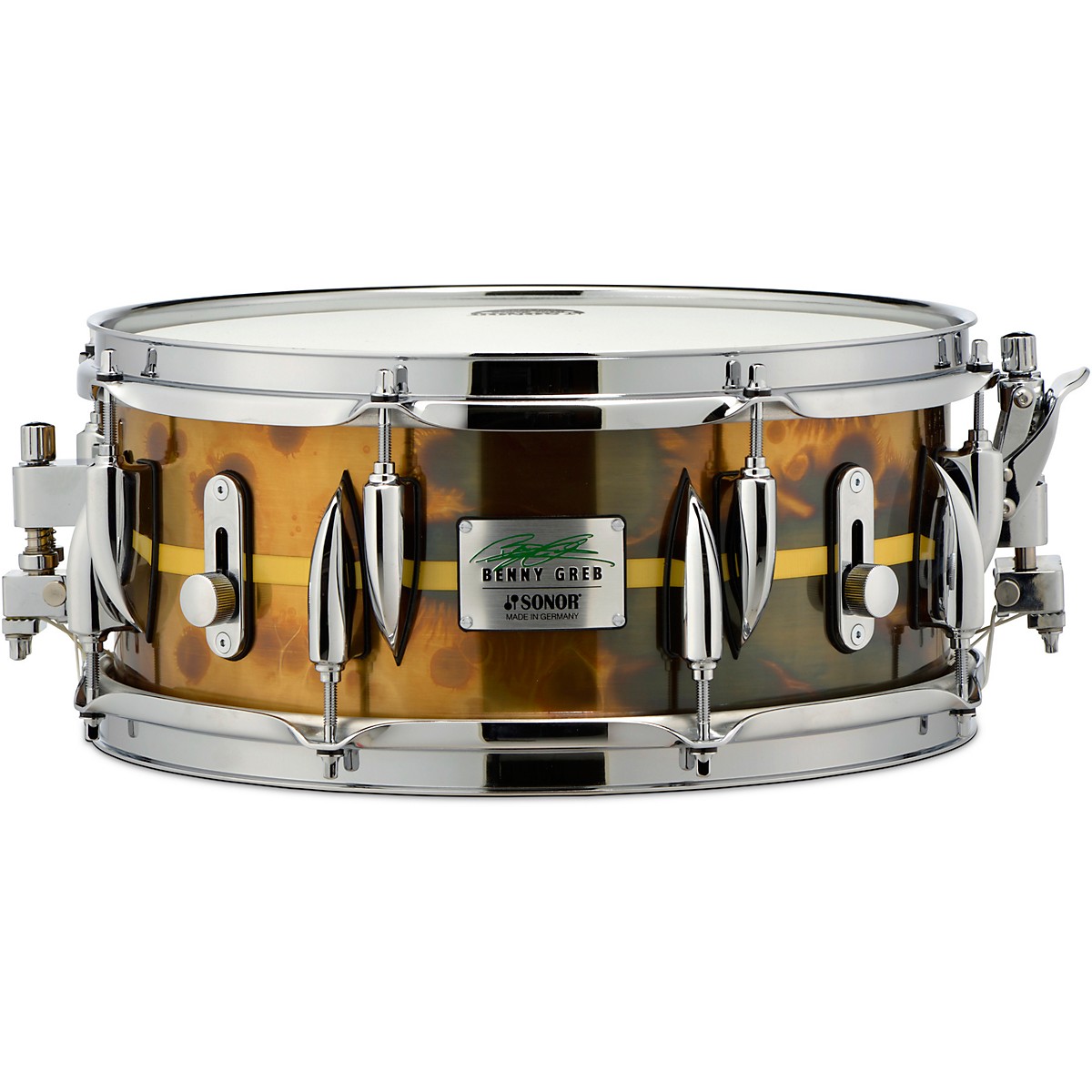 SONOR Benny Greb Brass Signature Snare Drum Guitar Center