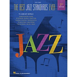 Hal Leonard Best Jazz Standards Ever - 2nd Edition Easy Piano Songbook