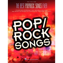 Hal Leonard Best Pop/Rock Songs Ever Piano/Vocal/Guitar Songbook