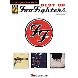 Hal Leonard Best of Foo Fighters Signature Licks Book with CD