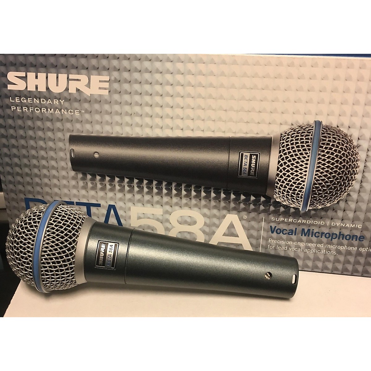 Used Shure Beta 58A Dynamic Microphone | Guitar Center