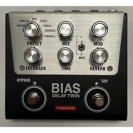 Used Positive Grid Bias Delay Twin Effect Pedal