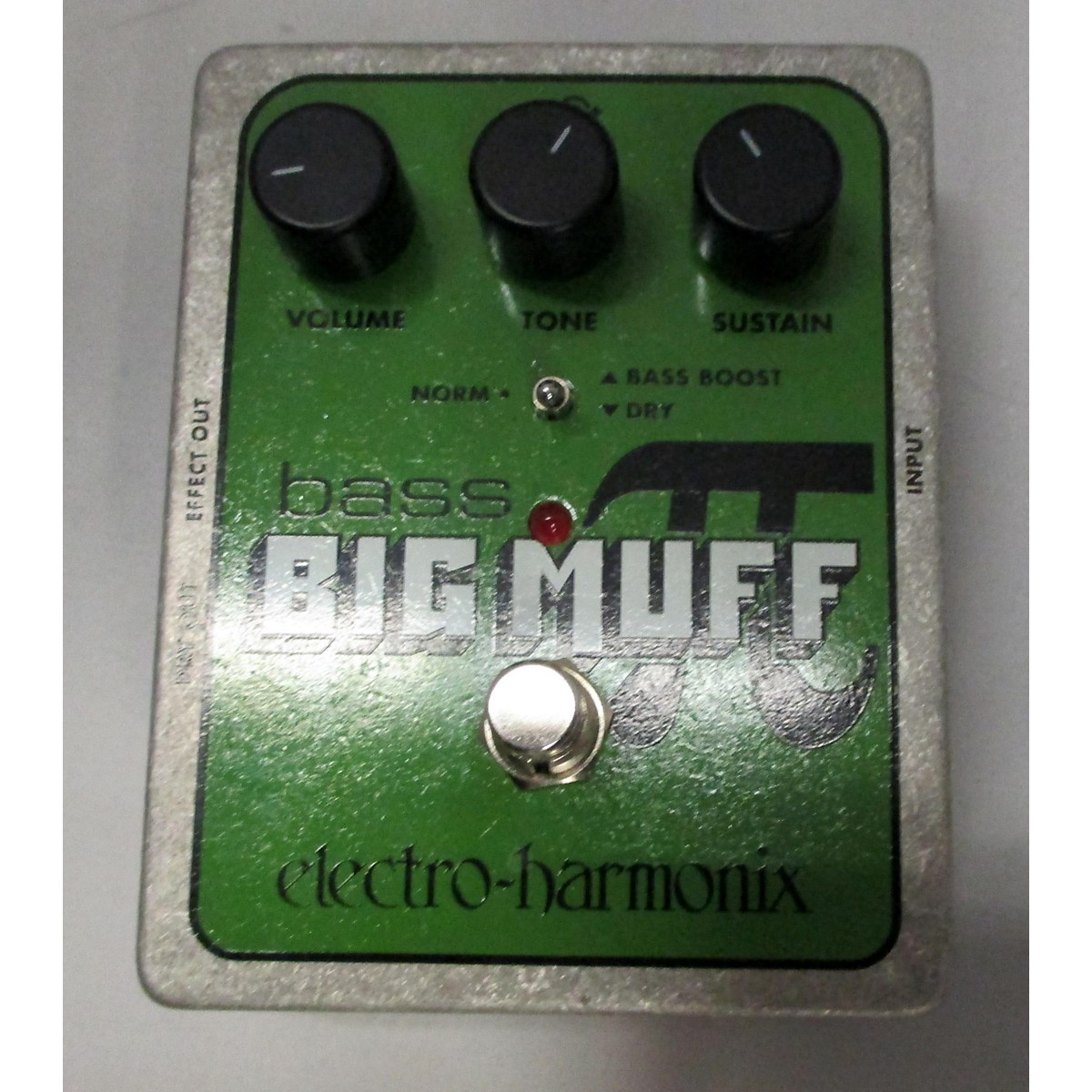 Used ElectroHarmonix Big Muff Bass Distortion Bass Effect Pedal