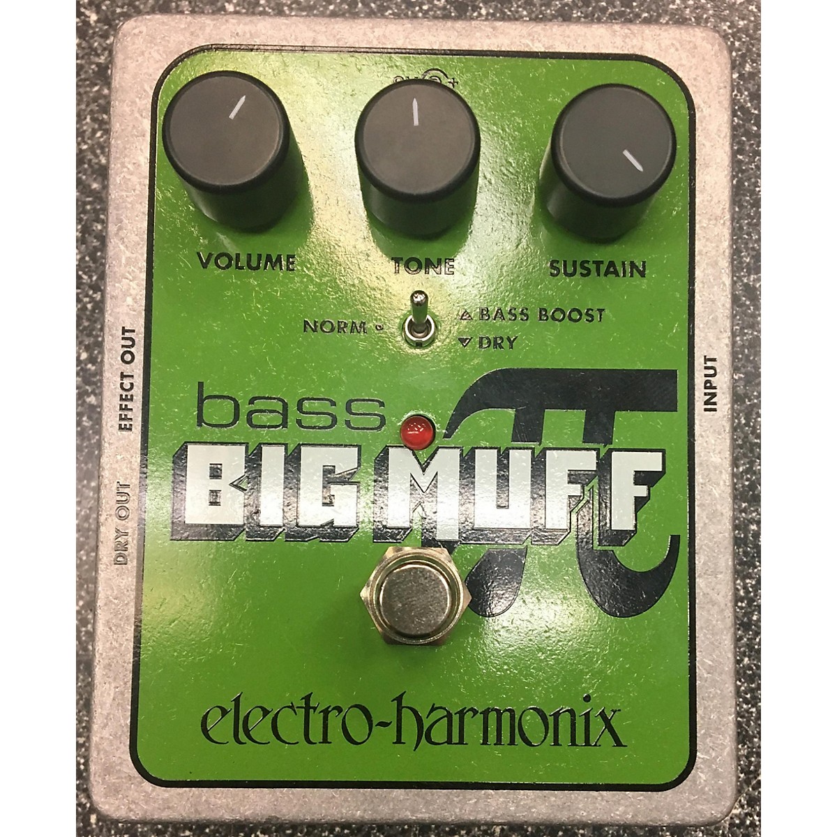 Used ElectroHarmonix Big Muff Bass Distortion Bass Effect Pedal