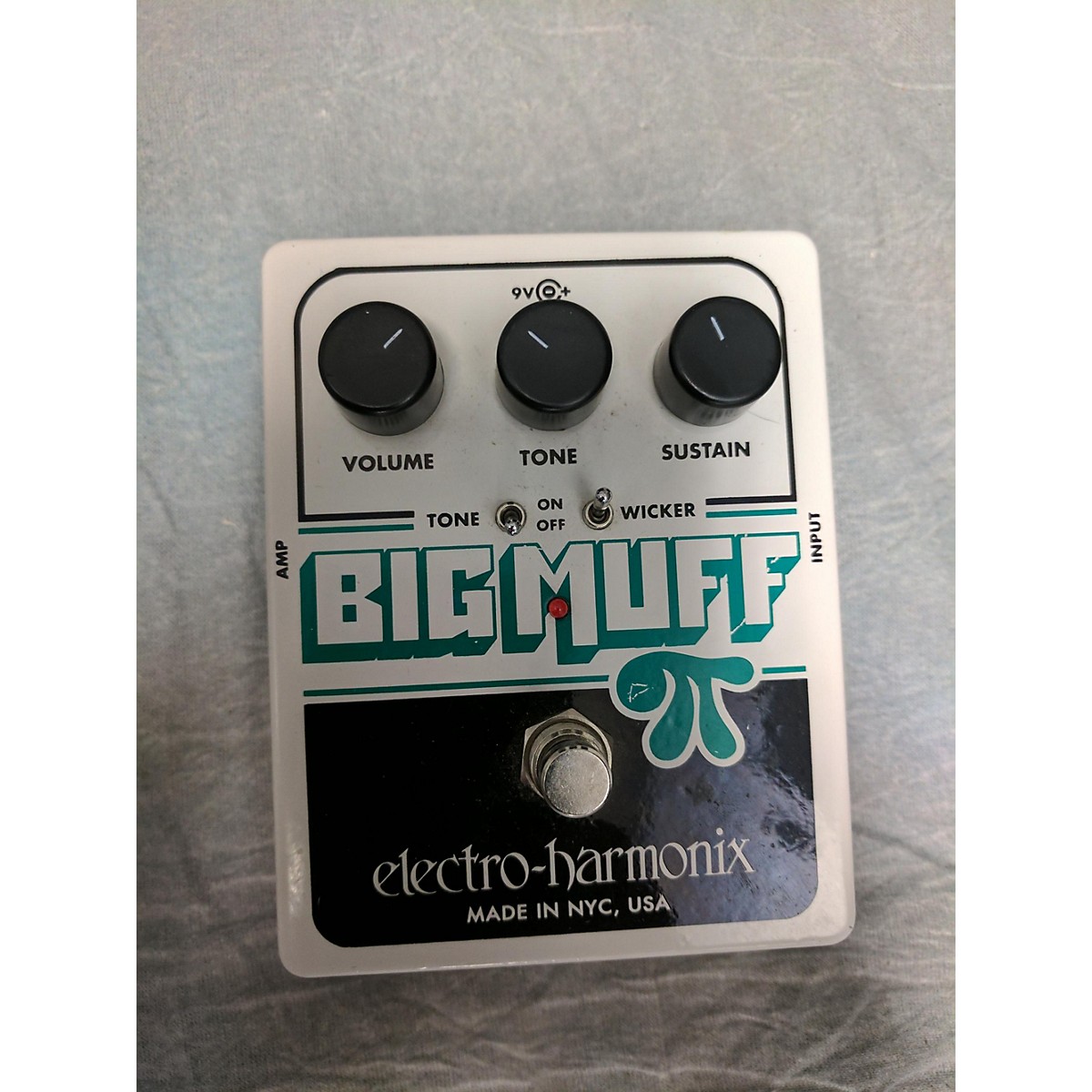 Used ElectroHarmonix Big Muff Tone Wicker Distortion Effect Pedal
