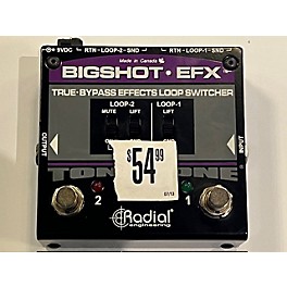 Used Radial Engineering Bigshot True Bypass FX Loop Switcher Pedal